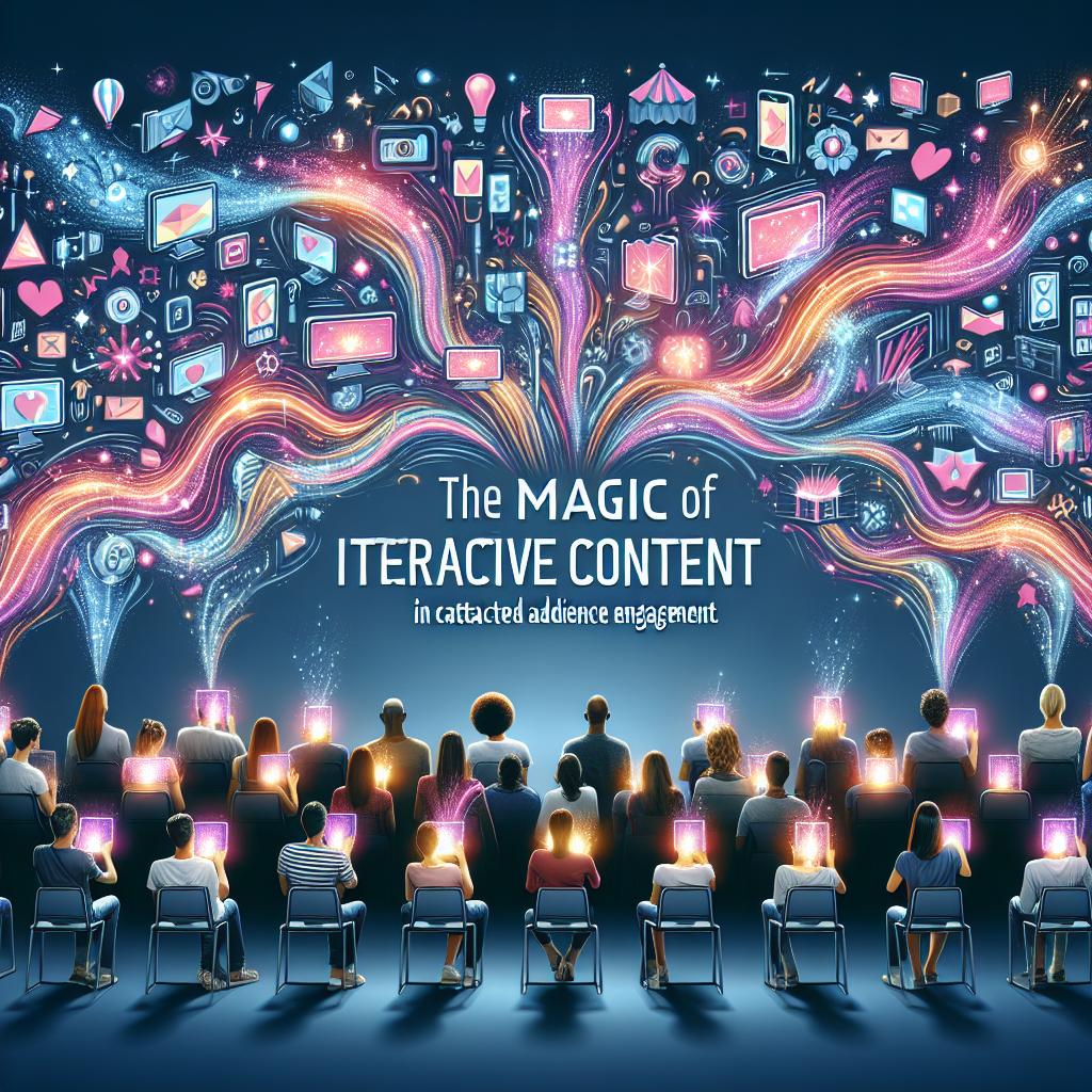 Engaging Your Audience: ‍The Magic ⁢of Interactive Content